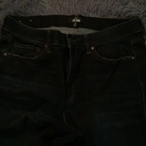 Lularoe Jean distresses dark blue